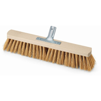 Saalbesen,  Poly-Kokos mit aufgeschraubtem Metallstielhalter 00231006,  Breite: 41, 5 cm,  Metallstielhalter Ø 24 mm