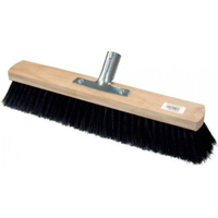 Saalbesen,  Qualitätsmischung 00236803,  Breite: 80 cm mit Metall-Stielhalterung