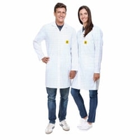 SafeGuard ESD Kittel Pro-Line,  weiß,  3/4 Länge DSWL41015,  1 Unisex Kittel,  Größe XL