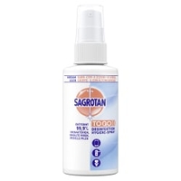 SAGROTAN Desinfektions Hygiene Spray 0280038,  100 ml - Pumpsprayflasche