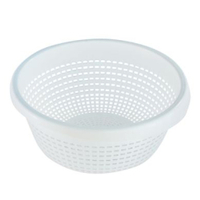 Salat- und Gemüseseiher 10538102,  weiß