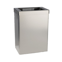 SanTRAL EBU 18 Abfallbox,  18 Liter 1423042,  Edelstahl,  geschliffen,  E AFP