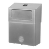 SanTRAL Plus HWU 6 Abfallbehälter,  6 Liter 1424151,  Farbe: silber,  E ST