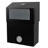 SanTRAL Plus HWU 6 Abfallbehälter,  6 Liter 1424153,  Farbe: mattschwarz,  P MN