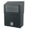 SanTRAL Plus HWU 6 Abfallbehälter,  6 Liter 1424154,  Farbe: schiefergrau,  P SG