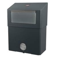 SanTRAL Plus HWU 6 Abfallbehälter,  6 Liter 1424154,  Farbe: schiefergrau,  P SG