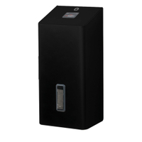 SanTRAL Plus STU 1 Toilettenpapierspender,  ca. 650 Blatt 1424110,  Farbe: mattschwarz,  P MN