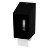 SanTRAL SRU 2 Toilettenpapierspender 1422878,  Edelstahl,  mattschwarz,  pulverbeschichtet,  P