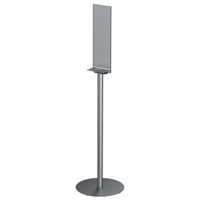 SanTRAL Standfuß für UDU 11 T Spender 1424790,  1 Stück - Maße (B x H x T): 38, 5 x 147, 7 x 38, 5 cm