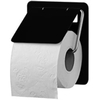 SanTRAL TRU 1 Toilettenpapierspender 1422252,  Edelstahl,  mattschwarz,  pulverbeschichtet,  max. Ø 120 mm,  P