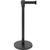 Saro Absperrpfosten AF 206,  integrierter Gurt 399-10065,  1 Absperrpfosten,  Farbe: schwarz