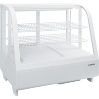 SARO Kühlvitrine KATRIN 100 Liter,  weiß 330-1031,  Maße (L x B x H): 455 x 682 x 675 mm