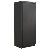 SARO Lagerkühlschrank HK 400 B,  schwarz 323-2115,  Maße (L x B x H): 585 x 600 x 1855 mm