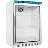 SARO Lagerkühlschrank mit Glastür HK 200 GD,  weiß 323-4030,  Maße (L x B x H): 585 x 600 x 855 mm