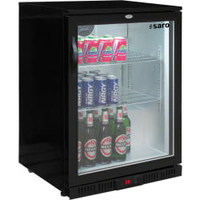 Saro Mini Kühlschrank BC 138,  doppelverglast 437-1020,  1 Mini Kühlschrank