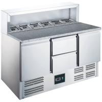 Saro Pizzatisch EPS 903 S/S,  Edelstahl 465-1055,  1 Pizzatisch