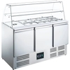 Saro Saladette mit Glasaufsatz ES 903 G,  selbschließend 465-1090,  1 Saladette