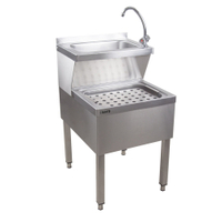 Saro Waschtisch HANNA,  Edelstahl 156-4000,  1 Waschtisch