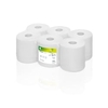 Satino Comfort Handtuchrollen,  hochweiß,  1-lagig,  CF1-kompatibel 317040,  1 Karton = 6 Rollen à 857 Blatt