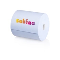 Satino Comfort Putztuchrolle,  blau,  3-lagig,  CR1-kompatibel 305270,  1 Karton = 2 Rollen à 1000 Blatt,  Blattgröße: 23 x 35 cm