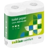 SATINO Comfort Toilettenpapier,  2-lagig 062480,  1 Paket = 10 x 4 = 40 Rollen á 400 Blatt
