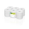 Satino comfort Toilettenpapier Großrollen,  2-lagig,  hochweiß 317810,  1 Paket = 12 Rollen á 180 Meter,  JT1-kompatibel