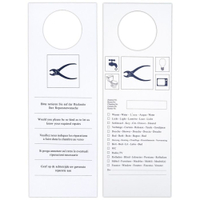 Sauvage Accessoires Türschilder "Reparatur" 400 100 033,  1 Karton = 100 Türschilder