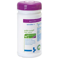 Schülke mikrozid PAA wipes Wischtücher 128101,  1 Spenderdose = 50 Tücher