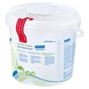 Schülke wipes safe&easy Spenderbox/ Spendereimer 70000034,  1 Karton = 6 Spendereimer mit je 130 Tüchern "bagless System"