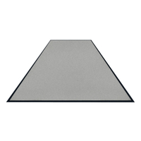Schmutzfangmatte Colorstar,  hellaschgrau,  waschbar 746085115150-C64,  Maße (B x T): 85 x 115 cm,  glatter Rücken