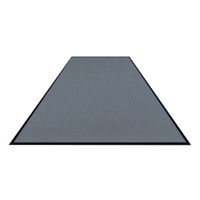 Schmutzfangmatte Colorstar,  mittelgrau,  waschbar,  glatter Rücken 7460200200150-C03,  Maße (B x T): 200 x 200 cm