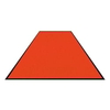 Schmutzfangmatte Colorstar,  orange,  waschbar,  glatter Rücken 7460115180150-C09,  Maße (B x T): 115 x 180 cm