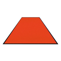 Schmutzfangmatte Colorstar,  orange,  waschbar,  glatter Rücken 7460115180150-C09,  Maße (B x T): 115 x 180 cm
