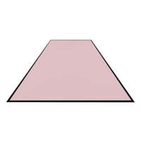 Schmutzfangmatte Colorstar,  Pfirsich,  waschbar,  glatter Rücken 7460115180150-C49,  Maße (B x T): 115 x 180 cm