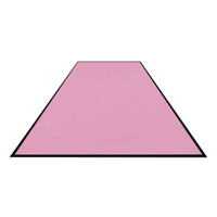Schmutzfangmatte Colorstar,  pink,  waschbar,  glatter Rücken 7460115300150-C51,  Maße (B x T): 115 x 300 cm