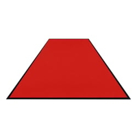 Schmutzfangmatte Colorstar,  rubinrot,  waschbar,  glatter Rücken 746085300150-C40,  Maße (B x T): 85 x 300 cm