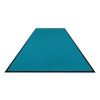 Schmutzfangmatte Colorstar,  seeblau,  waschbar,  glatter Rücken 7460200200150-C21,  Maße (B x T): 200 x 200 cm