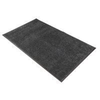 Schmutzfangmatte Microluxx,  granit meliert,  glatter Rücken 41201617585150,  Maße (B x T): 75 x 85 cm