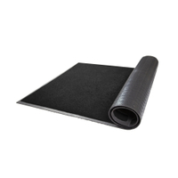 Schmutzfangmatte Optibrush,  schwarz,  genoppter Rücken 741807585640-B305,  Maße (B x T): 75 x 85 cm