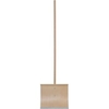 Schneeschieber mit Metallkante und Stiel aus Holz Stiellänge: 140 cm,  Schaufelbreite: 40 cm