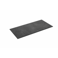SCHNEIDER Auslageplatte Schiefer 225260,  1 Tablett GN 1/2,  Maße (B x L x H): 26, 5 x 32, 5 x 0, 6 cm