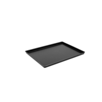 SCHNEIDER Auslagetablett,  ABS,  schwarz 227611,  Maße: 300 x 400 x 20 mm,  genarbte Oberfläche