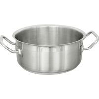 SCHNEIDER Bratentopf,  Edelstahl 531021,  Volumen: 2, 5 l,  Höhe: 90 mm,  Ø 200 mm