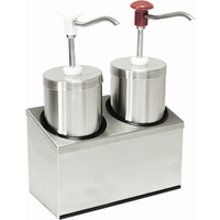 SCHNEIDER Dosierspender,  rund 152421,  Maße: H 335 x B 290 x T 145 mm,  Ø 117 mm,  2-fach,  2, 25 l