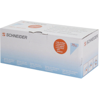 SCHNEIDER Einweg-Spritzbeutel,  gerollt,  blau 391240,  1 Box = 100 Stück,  Abmessung: 300 x 160 mm