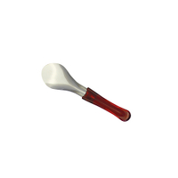 SCHNEIDER Eisspachtel,  kleines Modell,  260 mm 195210,  Kunststoffgriff: Rot transparent