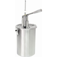 SCHNEIDER Gebäckfüller aus Edelstahl,  1-fach 152480,  Fassungsvermögen: 5 l,  H 420 x 180 mm