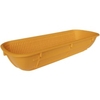 SCHNEIDER Gärkörbchen 1000 g,  orange 201040,  Maße: 13 x 35 cm,  rechteckig