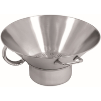 SCHNEIDER Pommes Frites Abtropfschüssel,  Edelstahl 198891,  Durchmesser: 400 mm