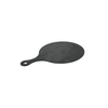 SCHNEIDER Schiefer Auslagetablett,  rund mit Griff 225140,  Maße (B x L x H): 46, 5 x 32 x 0, 6 cm